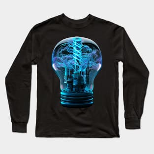 Hi tech light valve Long Sleeve T-Shirt